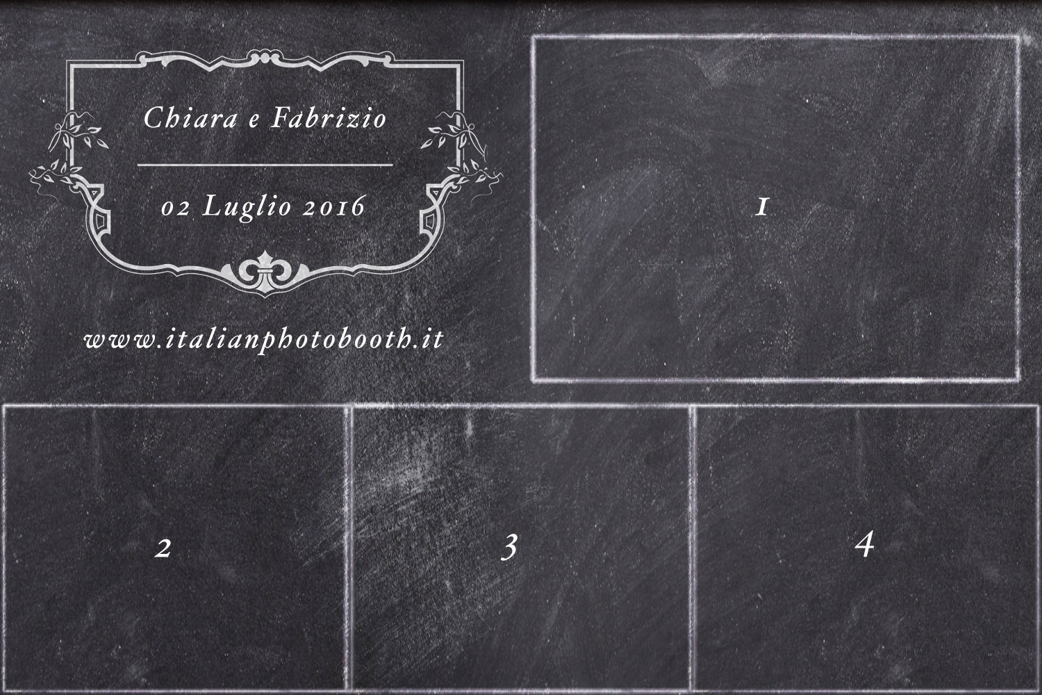 template photo booth italia